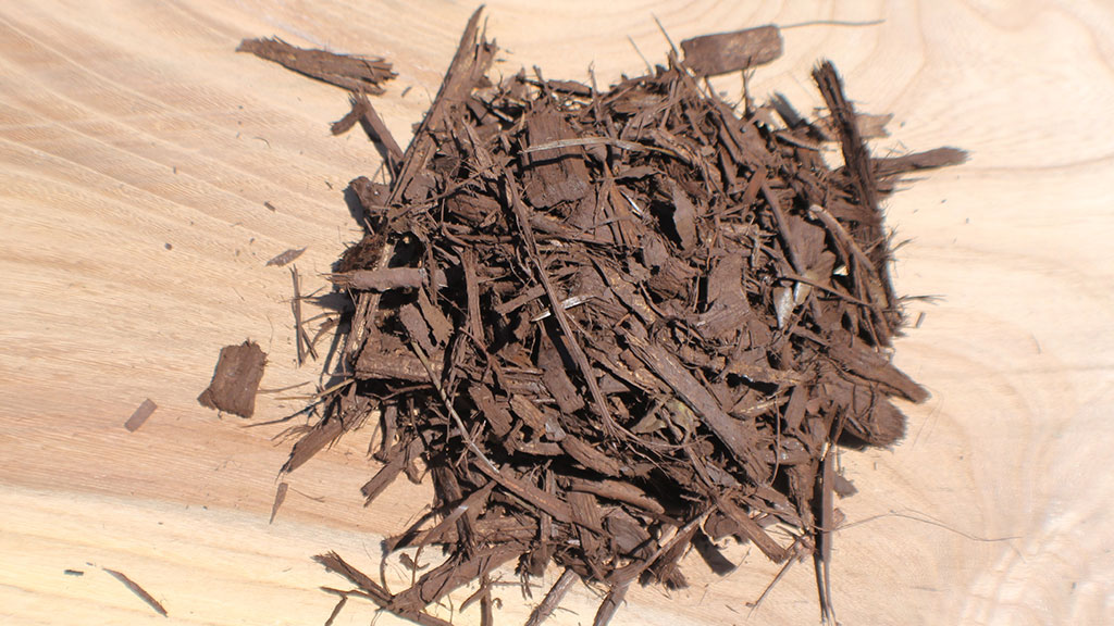 brown mulch